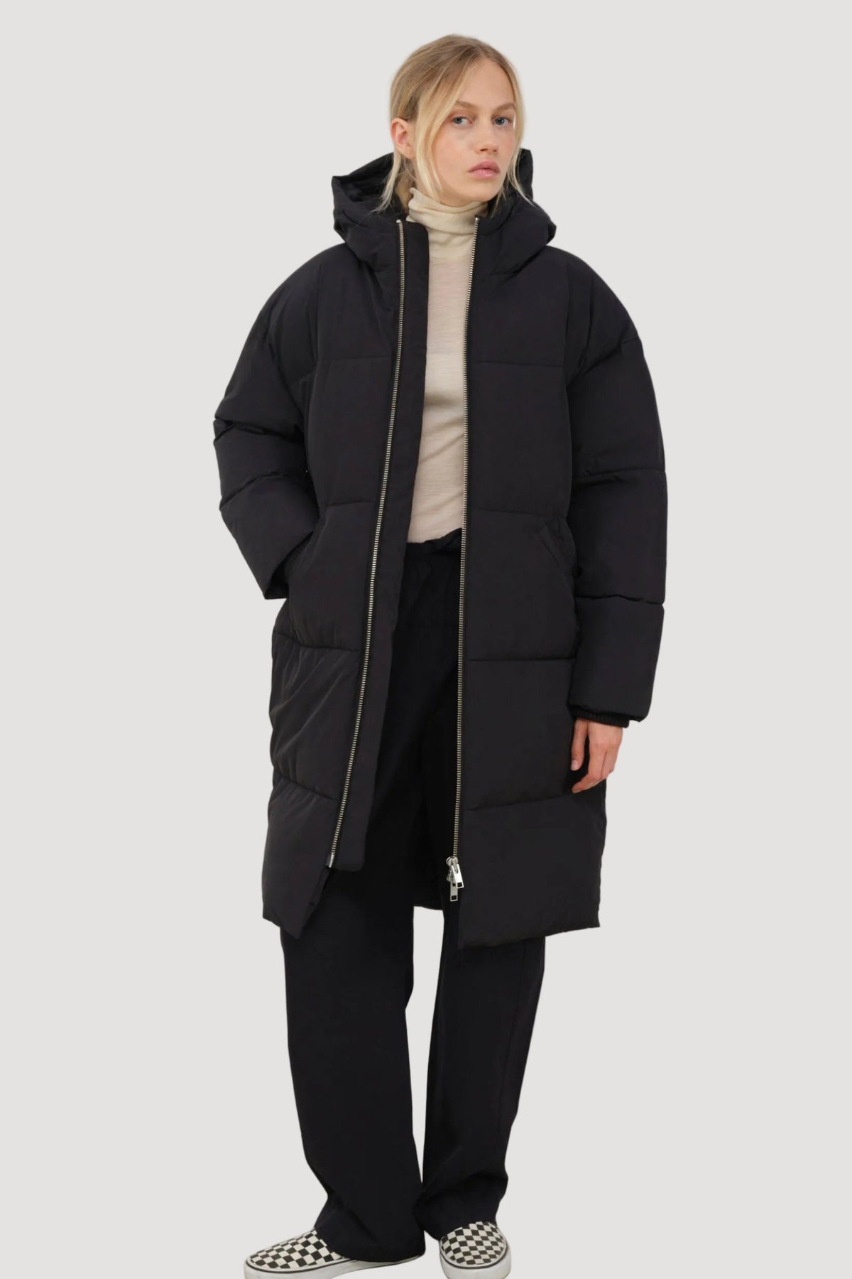 ELPHIN PUFFER COAT BLACK