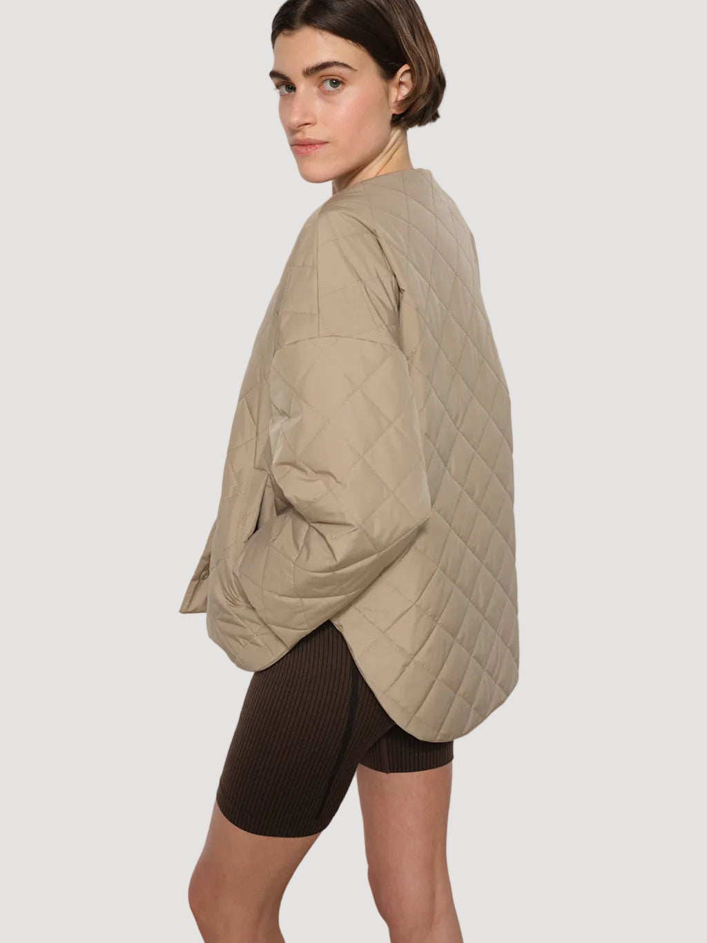 MONA JACKET PALE OLIVE
