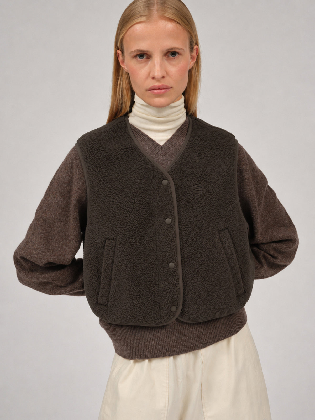 BELVA FLEECE VEST
