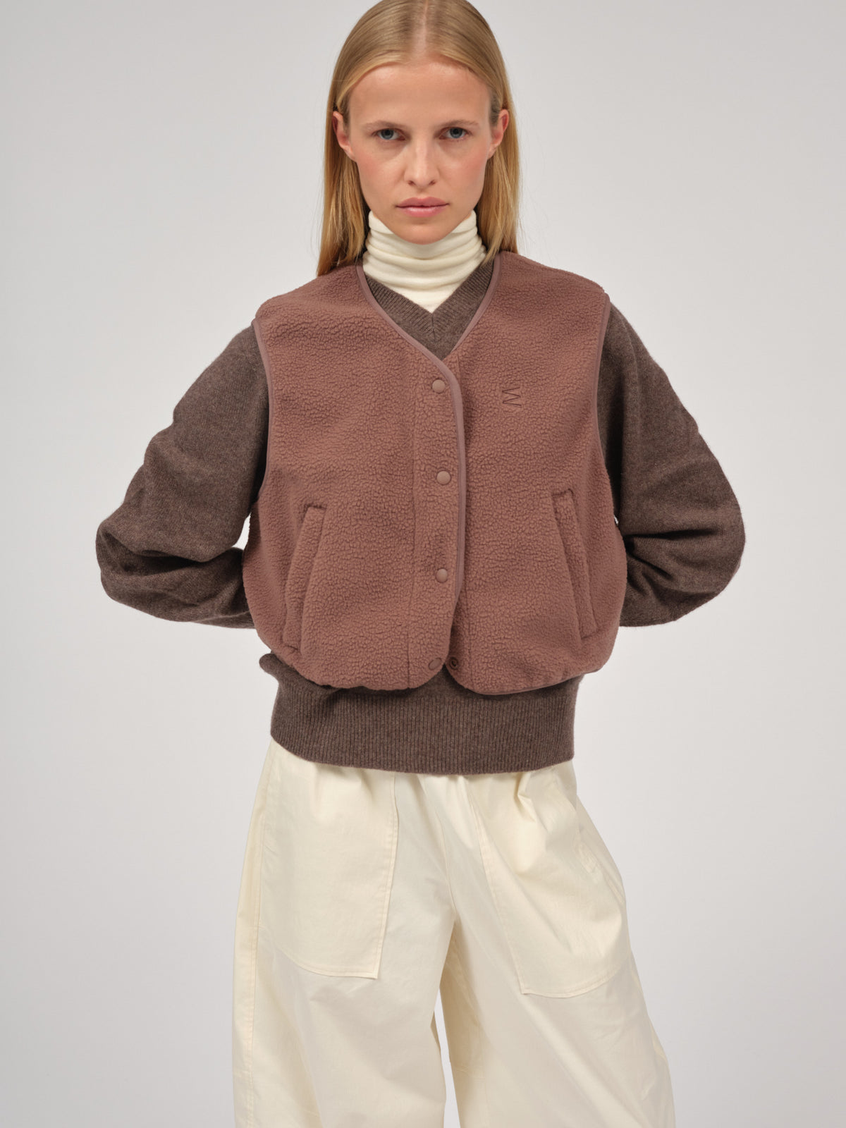 BELVA FLEECE VEST