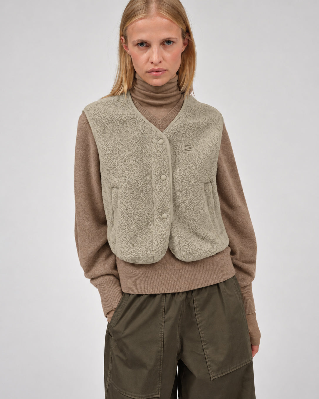BELVA FLEECE VEST