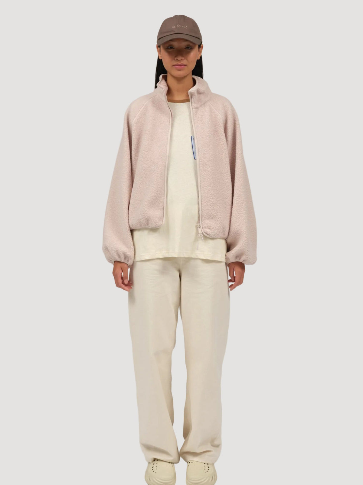 CALI FLEECE JACKET ROSE