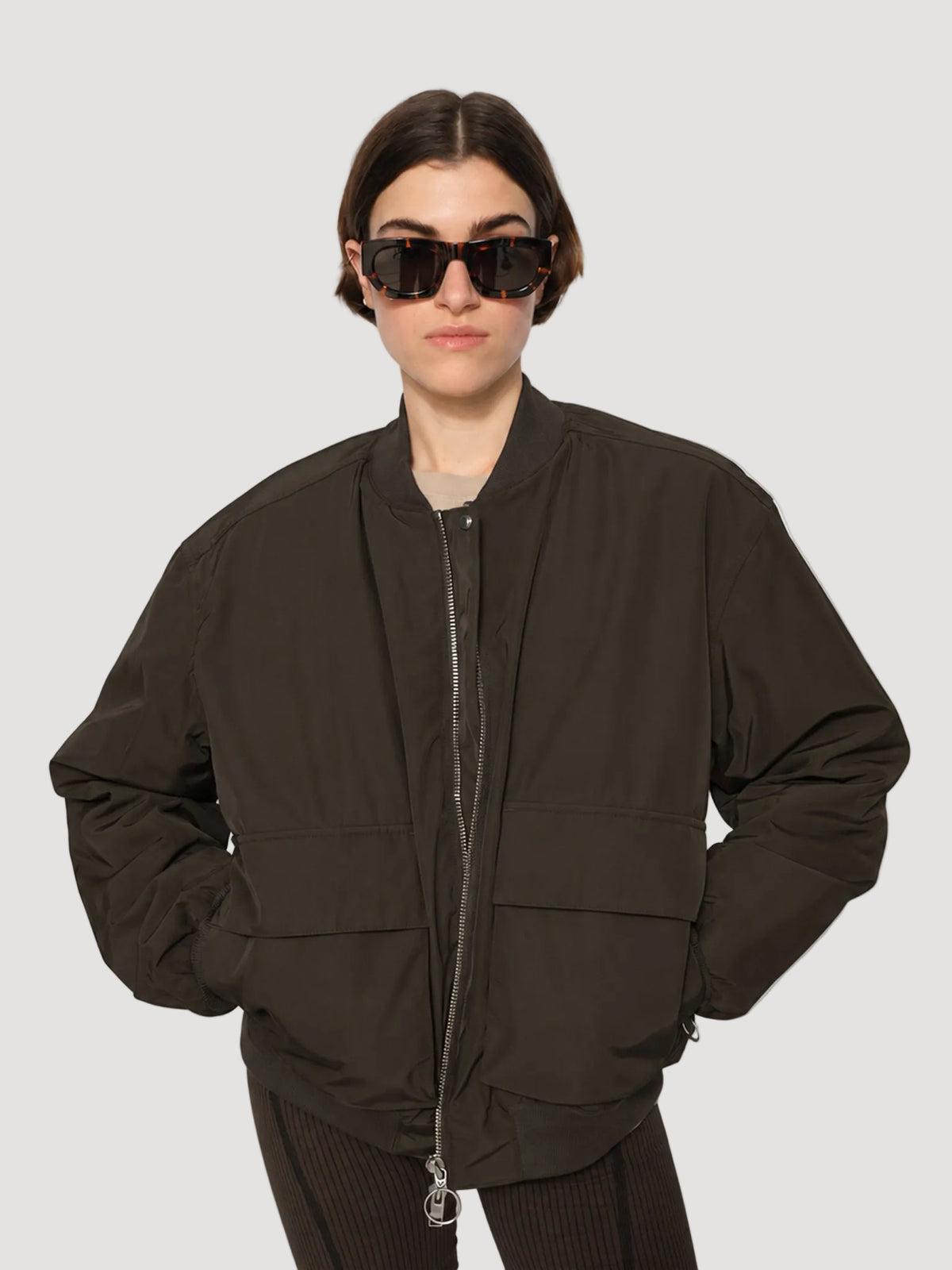 MAPES BOMBER JAKET BLACK OLIVE