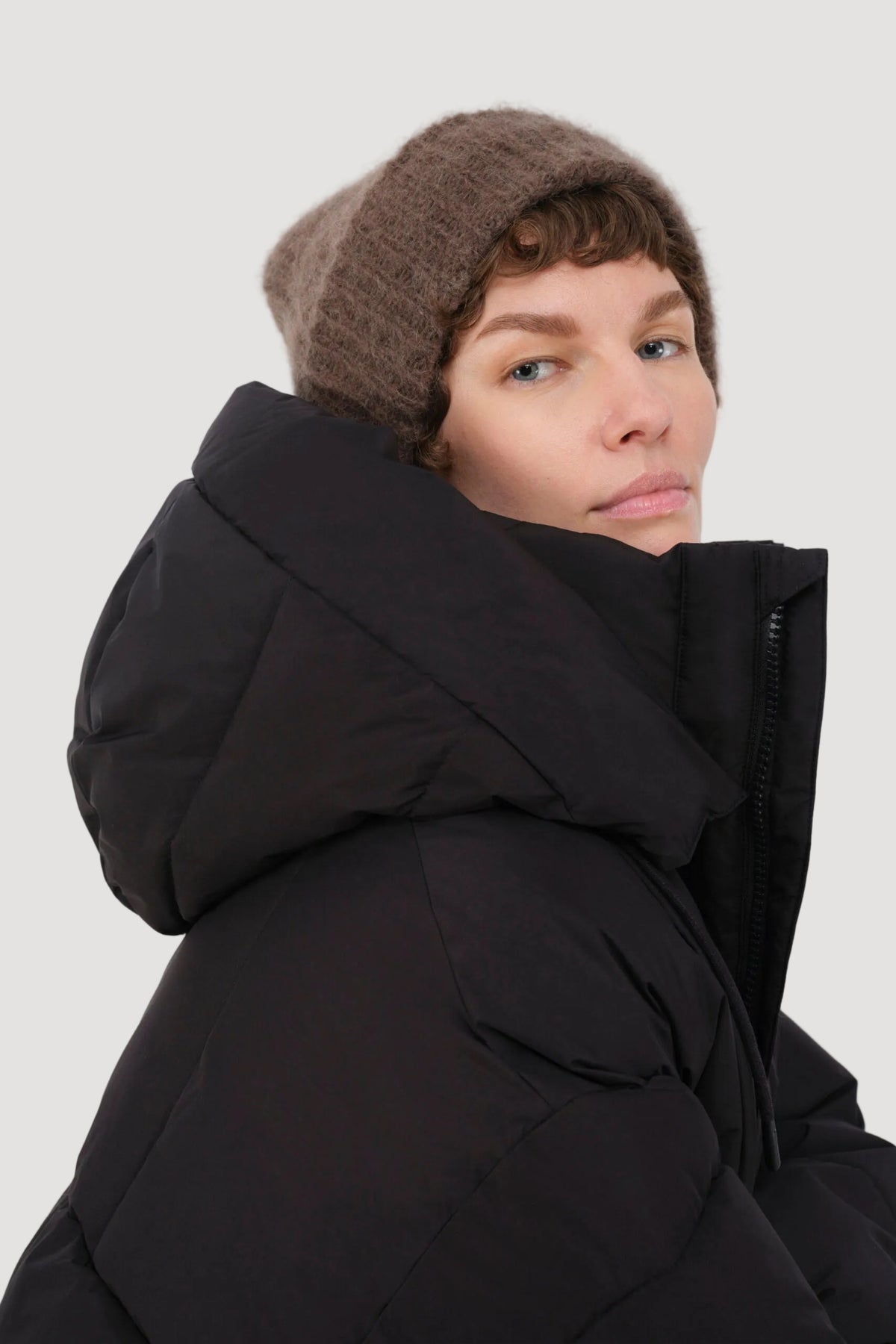 ZONZA PUFFER JACKET BLACK