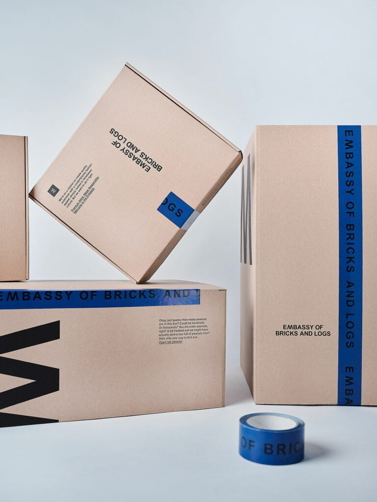 Sustainable Eco Packaging - 2020 - Embassy of Bricks and Logs - Premium Ethical Outerwear